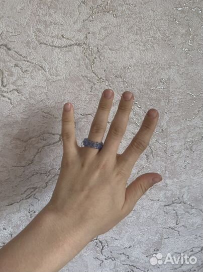 Кольцо из бисера