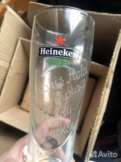 Бокал подарочный Heineken из Амстердама