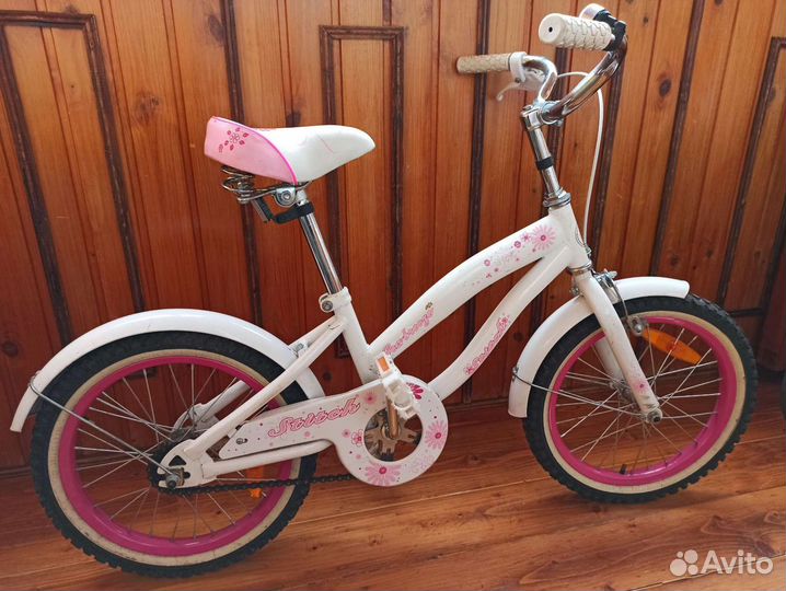 Детский четырех колесный велосипед 16 дюймов