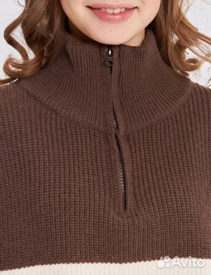 Свитер для девочки оверсайз
