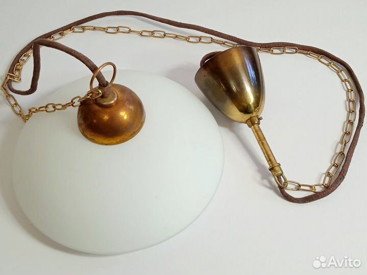 Лампа люстра антикварная старинная подвес винтаж