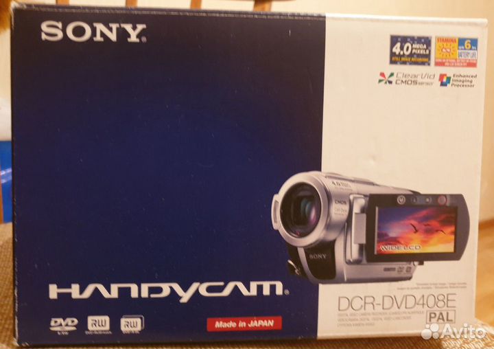 Видеокамера Sony DCR-dvd408e