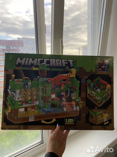 Конструктор аналог lego. Маинкрафт