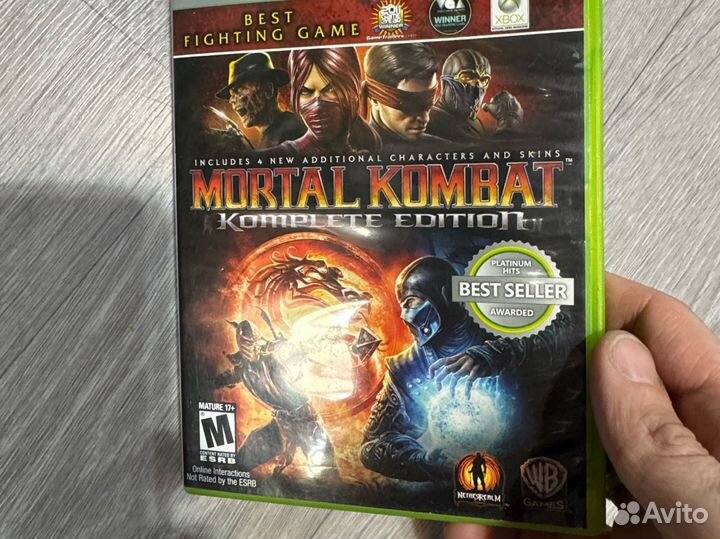Mortal Kombat komplete edition xbox 360 xbox one