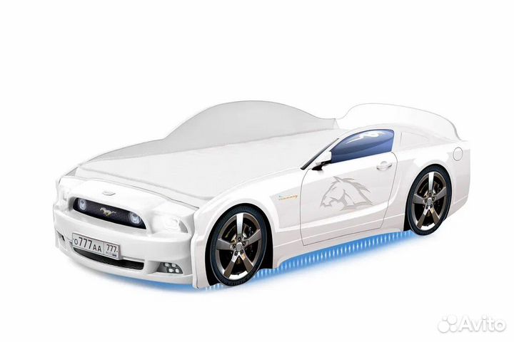 Кровать-машина Мустанг-plus