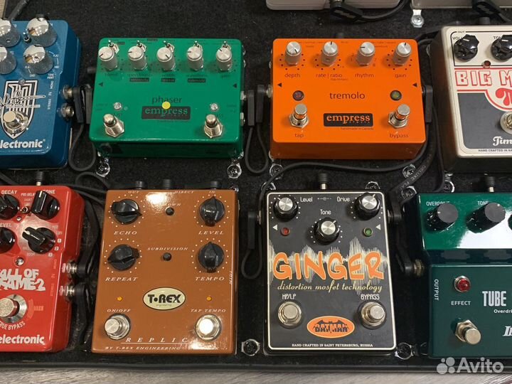 Professional Pedalboard, гитарные педали эффектов