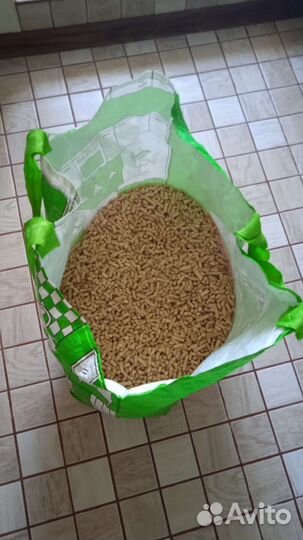 Наполнитель для кошачьего туалета древесный