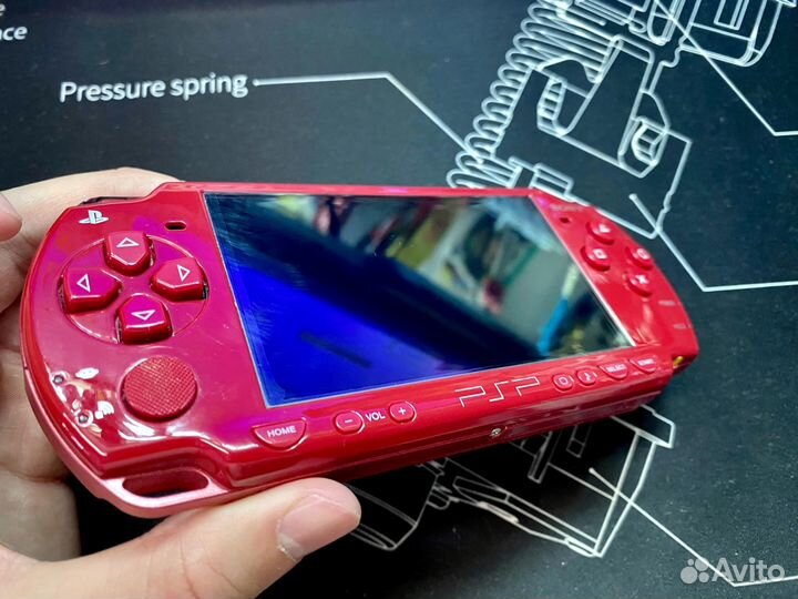 PSP slim 2001 God of War Limited Edition в идеале