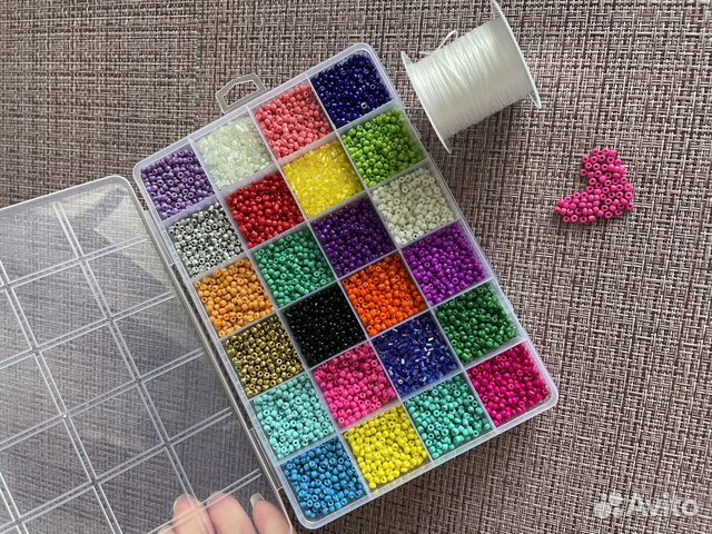 Набор бисера для создания украшений