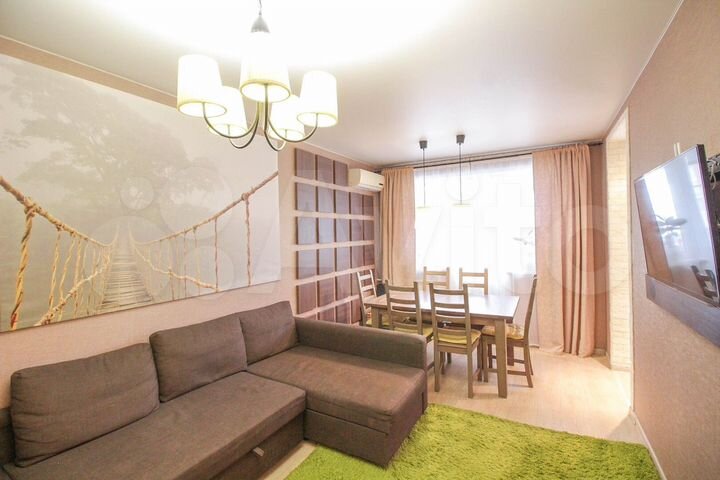 3-к. квартира, 57,6 м², 4/5 эт.