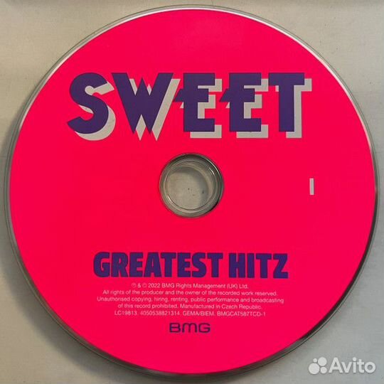 Sweet - Greatest Hitz 1969-1978/ 3CD/Digipack