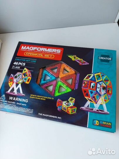 Конструктор магнитный magformers. Оригинал