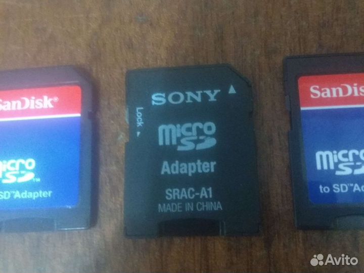 Адаптер с microSD на SD