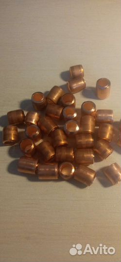 Медная насадка кольца Рашига на царгу 50см