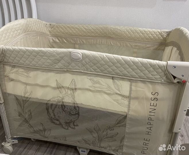 Кроватка манеж складная