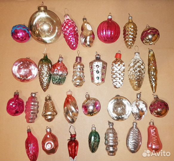 Елочные игрушки СССР, разные