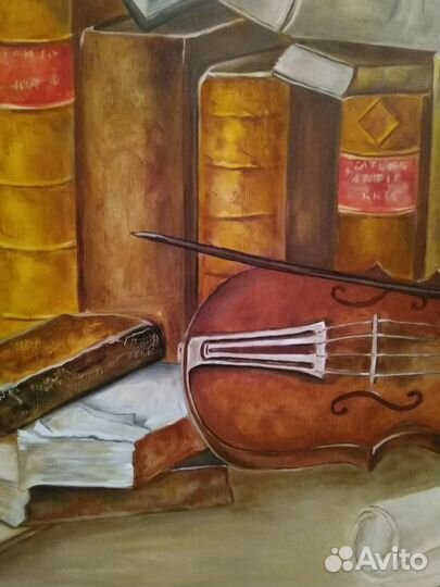 Картина маслом,Старинные книги