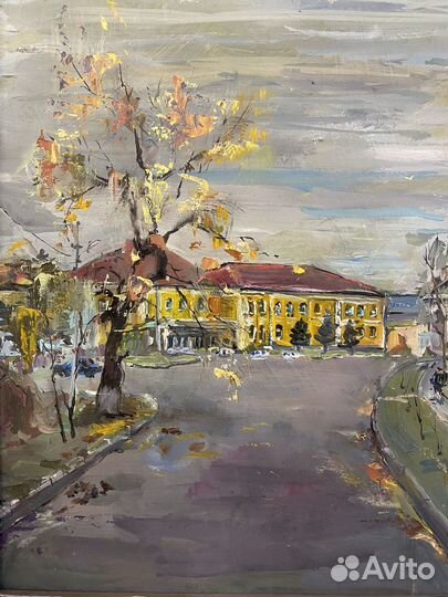 Картина маслом пейзаж