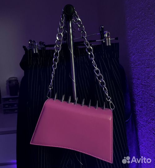 Сумка с шипами