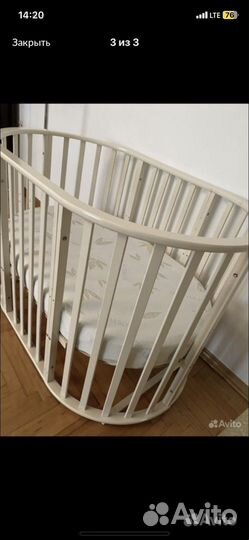 Кроватка трансформер