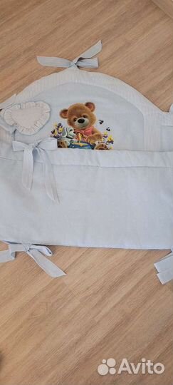 Бортики в детскую кроватку