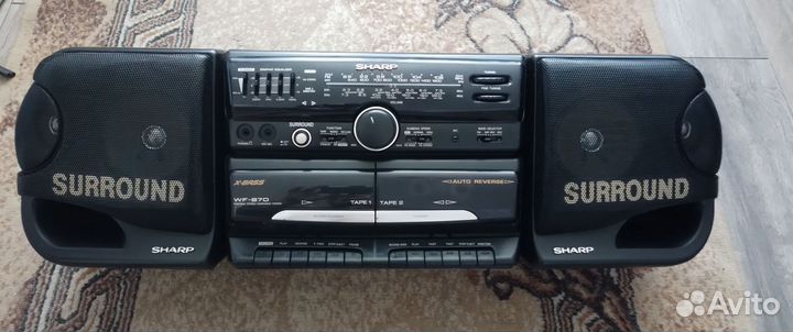 Магнитола sharp wf 970
