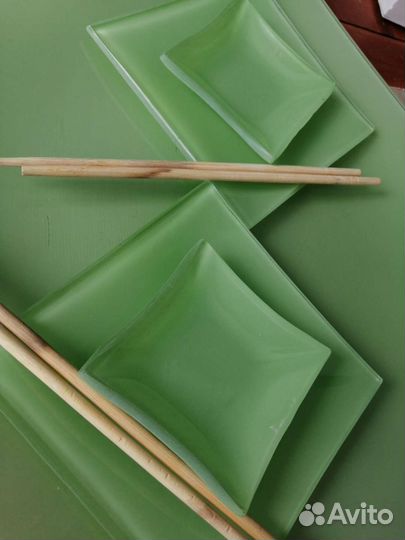 Любителям суши, 5 предметов. Стекло