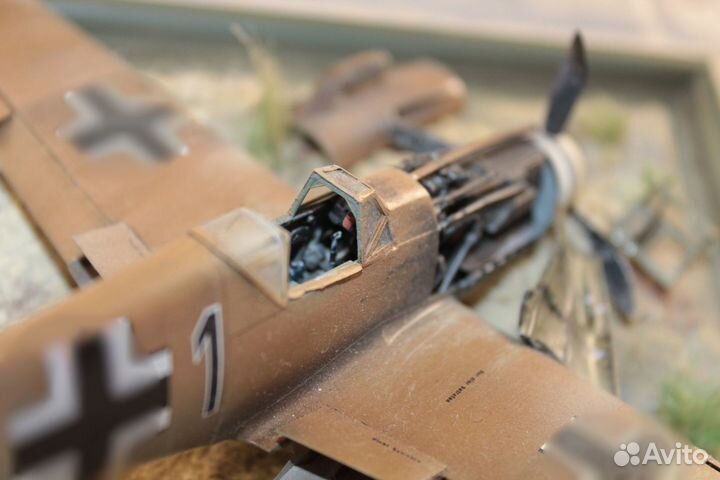 Модели самолётов Bf-109 в масштабе 1/48