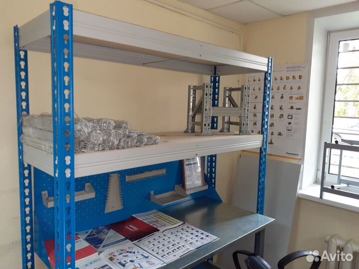 Сборка стеллажей