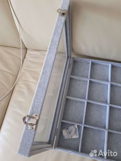 Шкатулка органайзер для брошей, колец, бижутерии