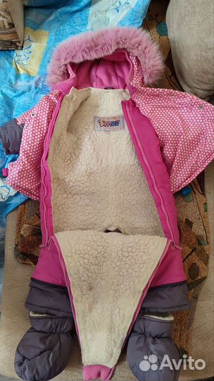 Зимний комбинезон для девочки