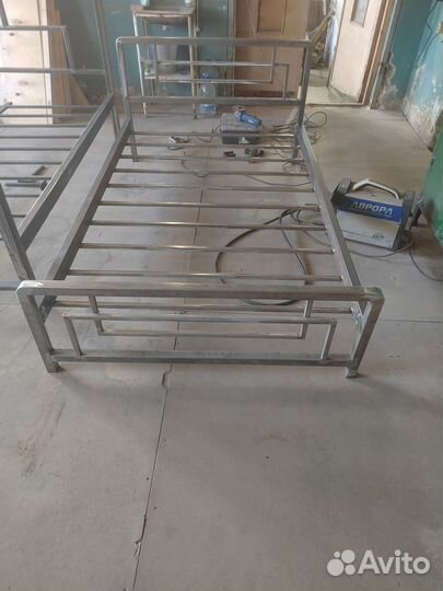 Кровать в стиле «лофт» из металла 180х200