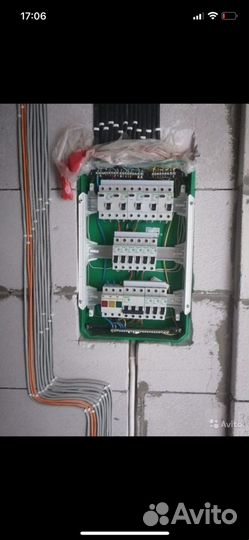 Услуги электрика монтаж