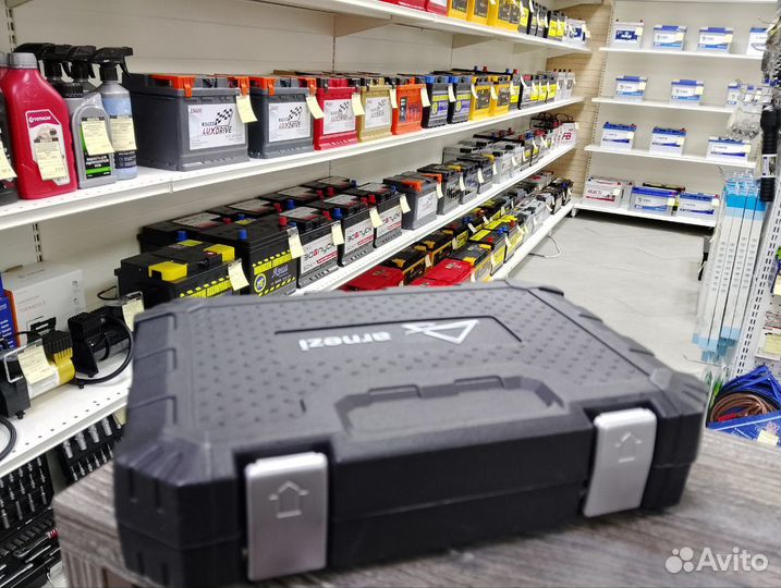 Набор инструментов для авто и не только в чемодане