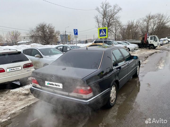 Mercedes-Benz S-класс 5.0 AT, 1997, 500 000 км