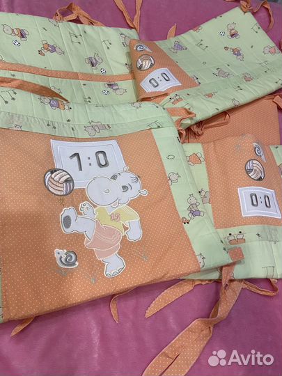 Бортики в кроватку