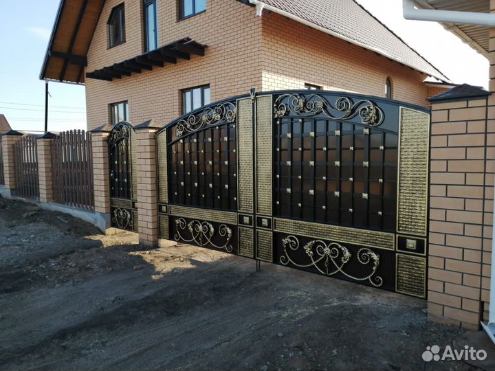 Кованые ворота