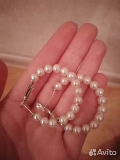 Серебряные серьги