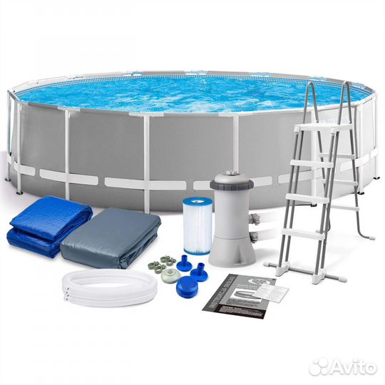Бассейн каркасный Intex PrismFrame