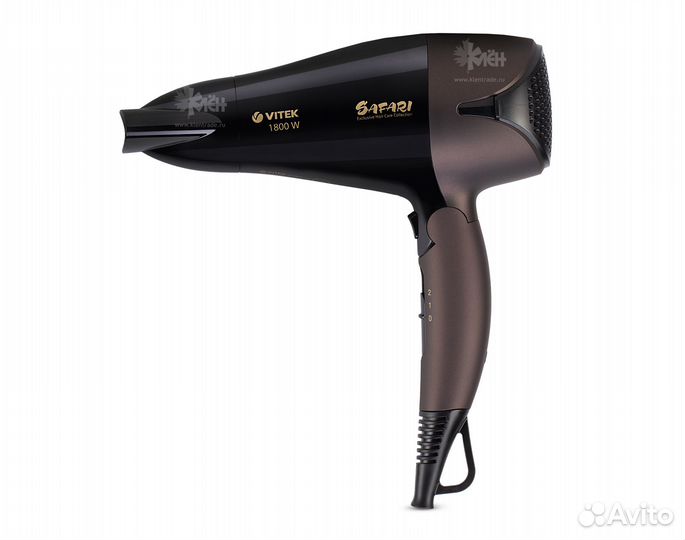 Новый фен Vitek, складная ручка