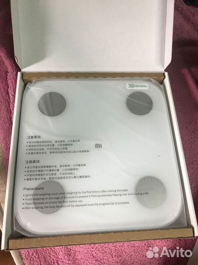 Весы напольные xiaomi