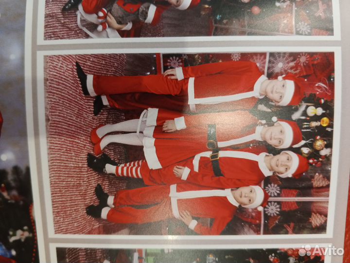 Костюм санта клаус на ребенка 8-10 лет