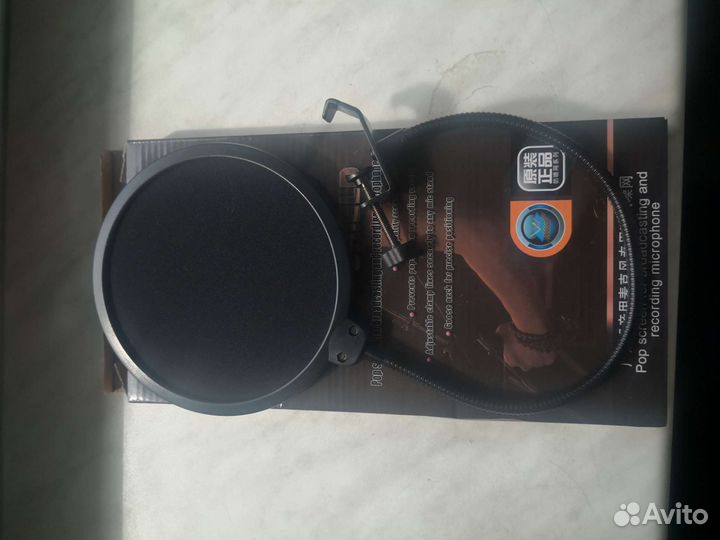 POP фильтр для микрофона с креплением