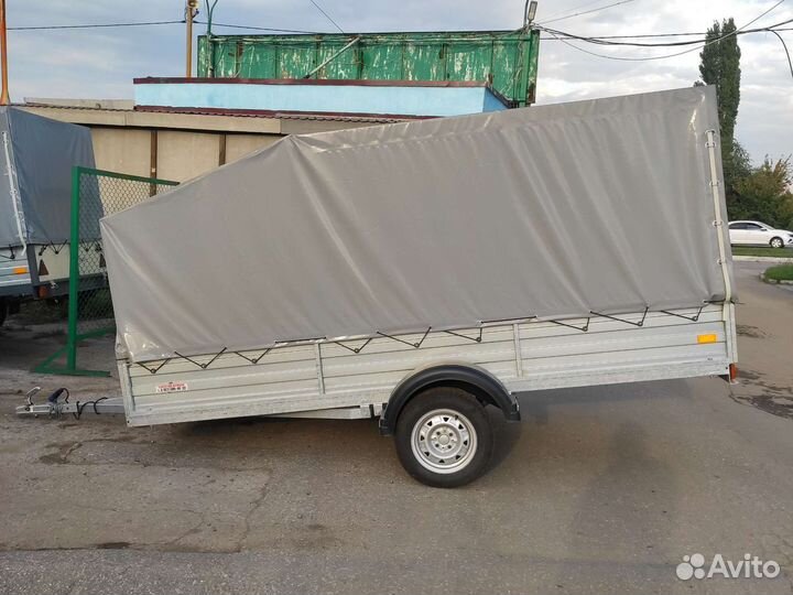 Прицеп для снегохода с оцинкованной рамой 3500