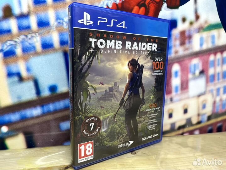 Игра PS4 Shadow of the Tomb Rider Definitive диск