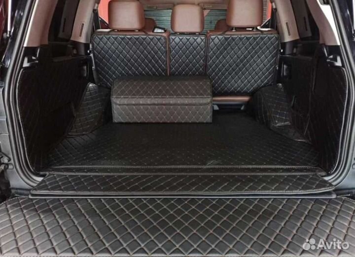 Ковры в салон на toyota land cruiser