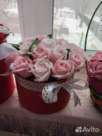 Букет мыльных роз с доставкой