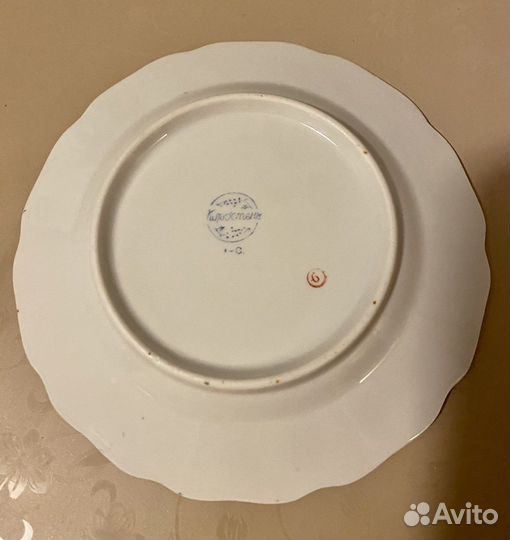 Тарелка обеленная, Коростень, 5 шт