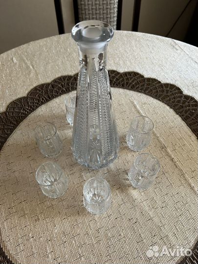 Штофы и графины СССР