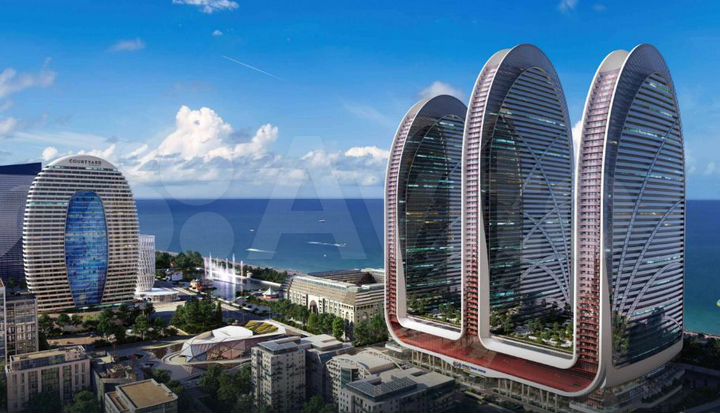 Квартира-студия, 35 м² (Грузия)